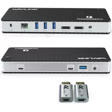 Wavlink Thunderbolt 3 Dock 135w De Potencia, Monitores Duale