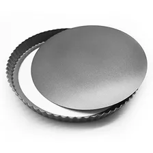 Homow Tart Pan Antiadherente De 11 Pulgadas Con Parte Inferi