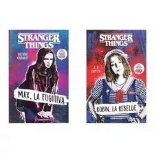 Stranger Things - Max Fugitiva + Robin - Oceano - 2 Libros