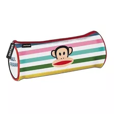 Estojo De Lápis Escolar Juvenil Paul Frank Simples Listrado