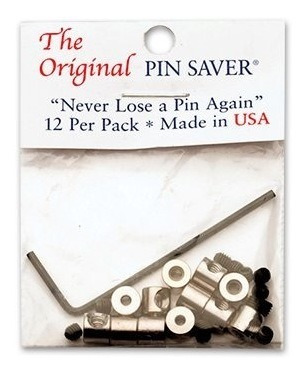 Pin Saver Pin Keeper - Bolsa Con 12 Seguros Para Pines Foto 2