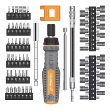 Set D/destornilladores Mulwark 63 En 1 Mag C/triquete - Gris