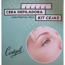 Cera Depiladora Kit Cejas Con Aplicador Cerapil 54gr