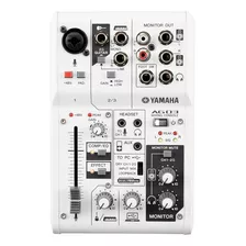 Interfaces Yamaha Ag03 De Audio Para Pc Blanca