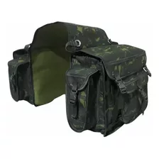 Alforje Camuflado Lona P/ Motos Medida Especial