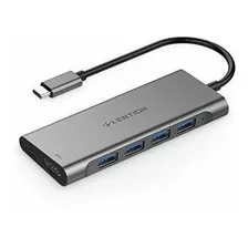 Concentrador Usb C Lention Con Salida Hdmi 4k 4k @ 60hz, 4 U