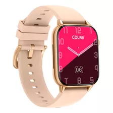 Smartwatch Colmi C60 Rose Gold Salud Deportes Para Mujer Color De La Malla Rosa