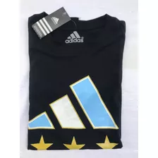 Remera Festejo Argentina 3 Estrellas