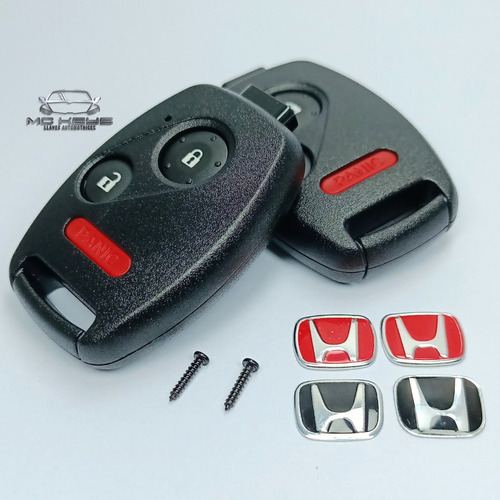 2 Carcasa Llave Control Honda Civic Crv City Fit Insigh Boto Foto 7