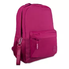 Mochila Espalda Talbot Lifestyle 40cm 16 Pulgadas Color Viva Magenta Diseño De La Tela Liso