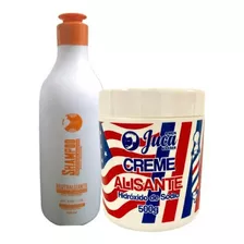 Alisamento Americano 500g + Shampoo Neutralizante 500ml