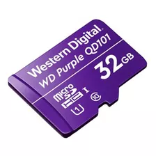 Memoria Micro Sd 32gb Western Digital Purple Videovigilancia