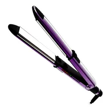 Plancha Babylisspro Óptima Purple 32mm Color Negro