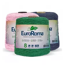 Barbante Euroroma 1 Kg Fio 8 Diversas Cores