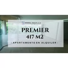 Apartamento En Alquiler 417 M2 Campo Alegre