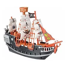 Rhode Island Novelty Barco Pirata De 10 Pulgadas, Uno Por Pe