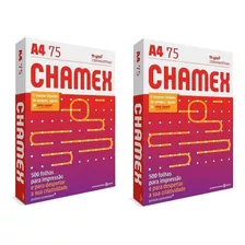 Kit Papel A4 Sulfite Chamex Office 210x297 75g Resma 500