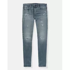 Pantalón Jeans Slim Destroy American Eagle Med Rep H