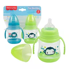 Biberon Bibi Plastico Bebes Libre Bpa 200ml / 7oz Set 2 Pzs