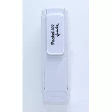 Sello Automatico Bolsillo Nykon 302 Pocket Color Del Exterior Blanco