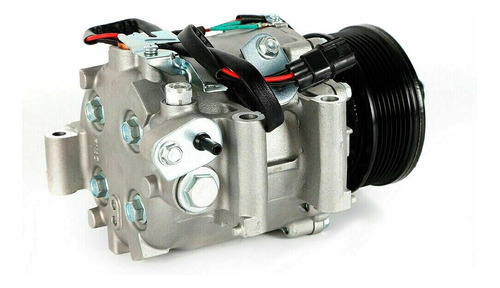 New A/c Ac Compressor W/ Clutch For Honda Civic 1.8l 200 Ccf Foto 3