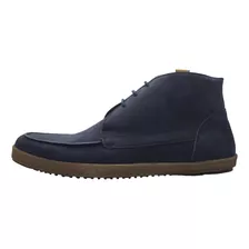 Bota De Piel Nobuck Hombre Sobrio Elegante 3378 Clásicos Art