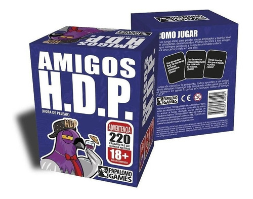 Juego De Mesa Amigos Hdp H. D. P. Hora De Pelear Original 