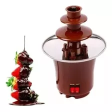 Mini Fuente Chocolate 3 Niveles Fondue Fountain En Acero