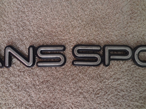 Emblema Camioneta Pontiac Trans Sport Original Usado Foto 6