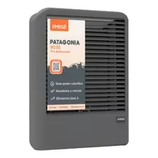 Calefactor Emegé Patagonia 9035u Tbu 3500 Kcal Delta Color Gris Oscuro