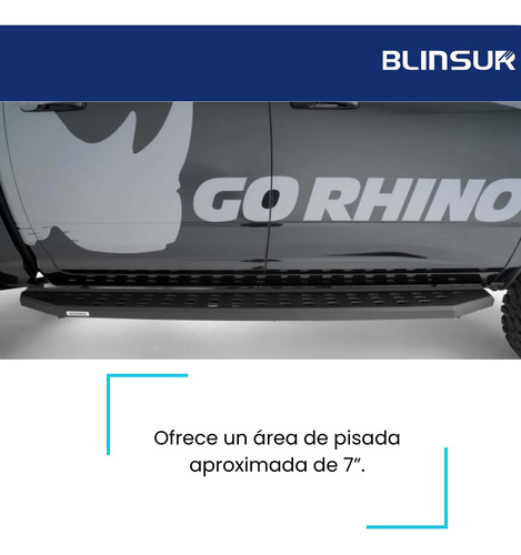 Estribos Rb 20 80   Ngo Text (universal) Go Rhino  Foto 4