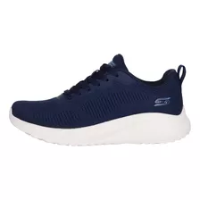 Zapatilla Skechers Bobs Squad Chaos Mujer Navy