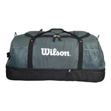 Bolso Deportivo Gym Entrenamiento Wilson E Viaje Hombre Muje Color Gris Sidney