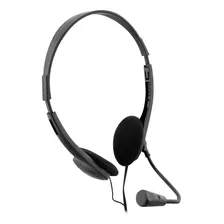 Headset Office Com Microfone Bright 0010 P2 Haste Regulável