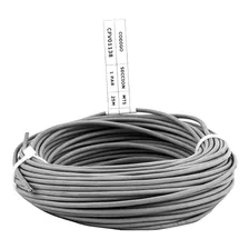 Cable Telefonia Multipar Interior 1 Par Pant. Aluminio Gris