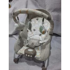 Silla Mecedora Bebé Carestino Rocker Beige Poco Uso!