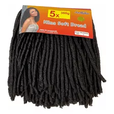 Nina 360g Ser Mulher Soft Dreads Crochet Braids Cacheado