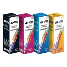 Pack 4 Tintas Premium 100ml C/u, Cartuchos Sistema Continuo