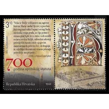 Patrimonio Mundial - Croacia 2012 - Mint + Viñeta - Sc 834