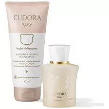 Loção Hidratante 200ml + Colônia 100ml - Bebê - Eudora Baby