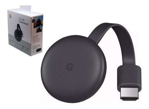 Chromecast 3era Generación 2019 Hdmi Netflix Smart Tv