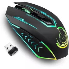 Mouse Inalambrico Para Juegos De Hasta 10000 Dpi-wd55