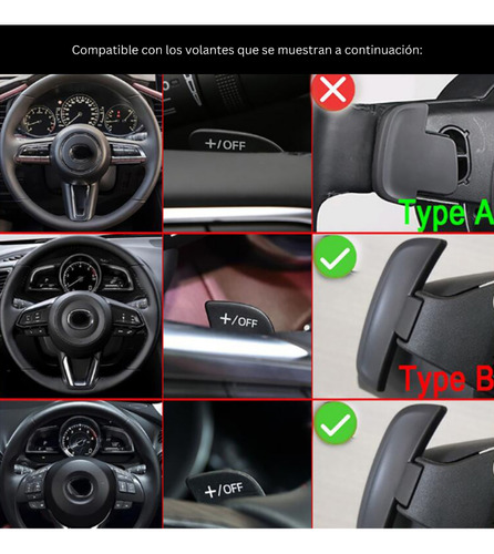 Paleta De Cambios Para Mazda 2 3 6 Cx3 Cx5 Cx9 Mx5 2017 2021 Foto 5