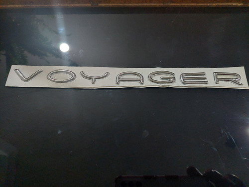 Emblema Letras Tipo Original  Voyager Foto 4