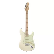 Guitarra Elétrica Tagima Classic Series T-635 Classic De Amieiro White Com Diapasão De Madeira Técnica