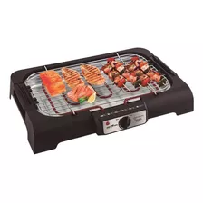 Churrasqueira Britânia Gourmet Cgb4 Grelha Removível Cor Preto 127v