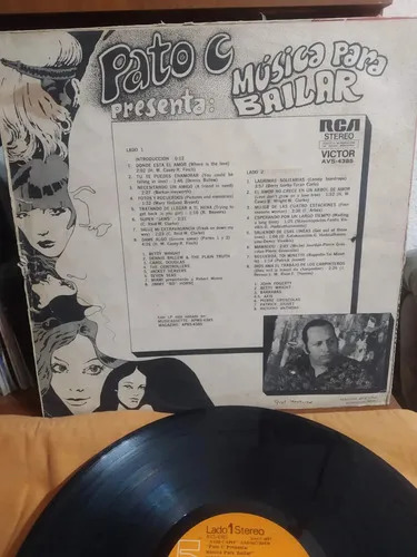 Pato C - Presenta Música Para Baila - vinilo 1976