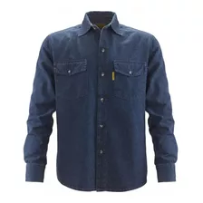 Camisa De Jean Pampero Hombre De Trabajo - Talle 38 A 56