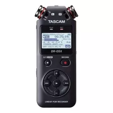 Grabadora Digital Portátil Estéreo Tascam Dr-05x Color Negro