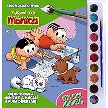 Livro Livro Para Pintar - Turma Da Monica - Vem Com Aquarela - . [2021]